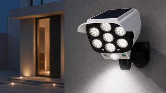 Projecteur LED extérieur solaire : fonctionnement, économies et installation