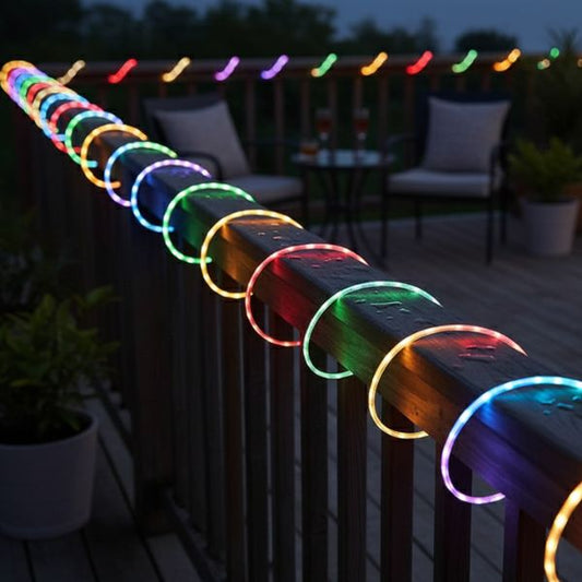 26 idées originales pour installer vos guirlandes lumineuses extérieures