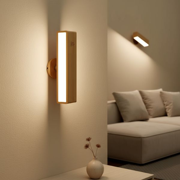 Lampe murale Bois Rotative – Nordic Wood