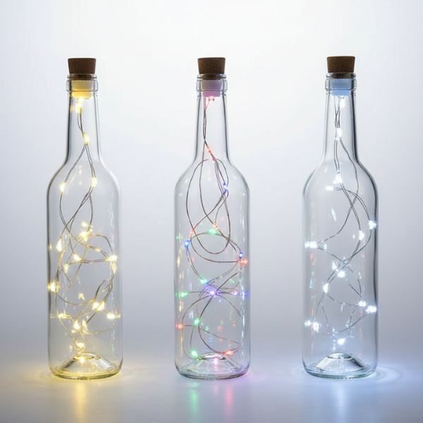 Guirlande Bouchon LED Rechargeable