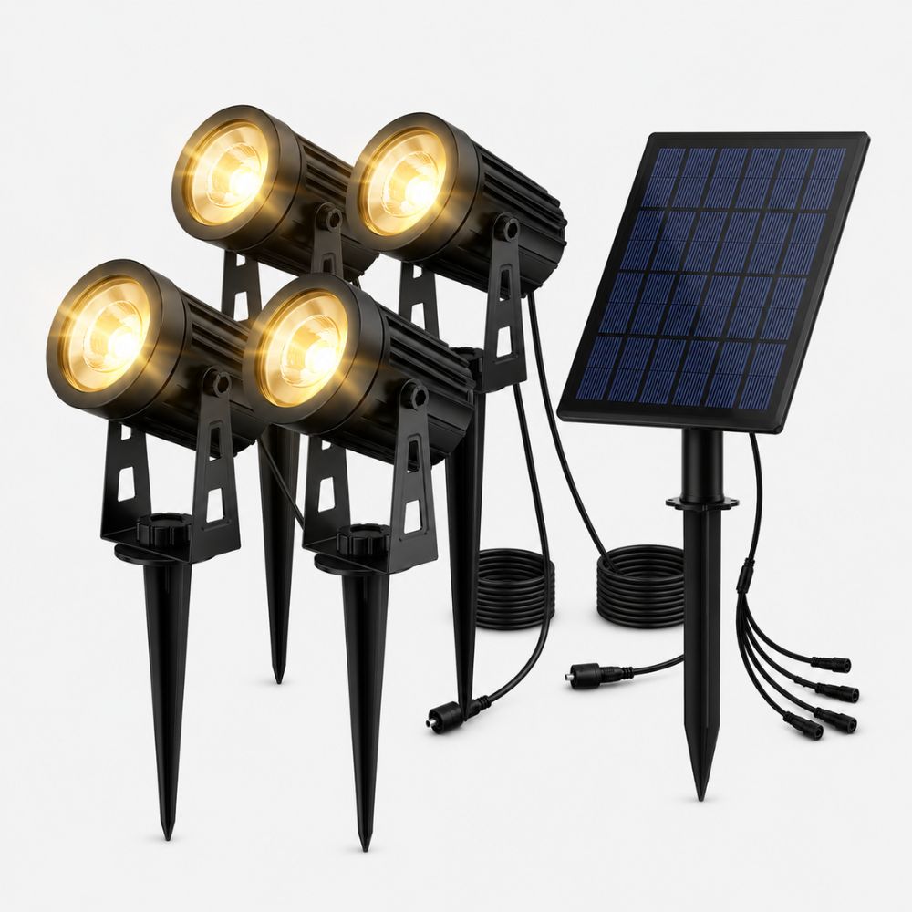 LumiGarden – Spots Solaires Extérieurs Premium