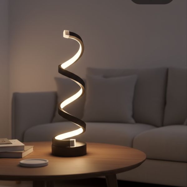 Lampe de table Spirale LED