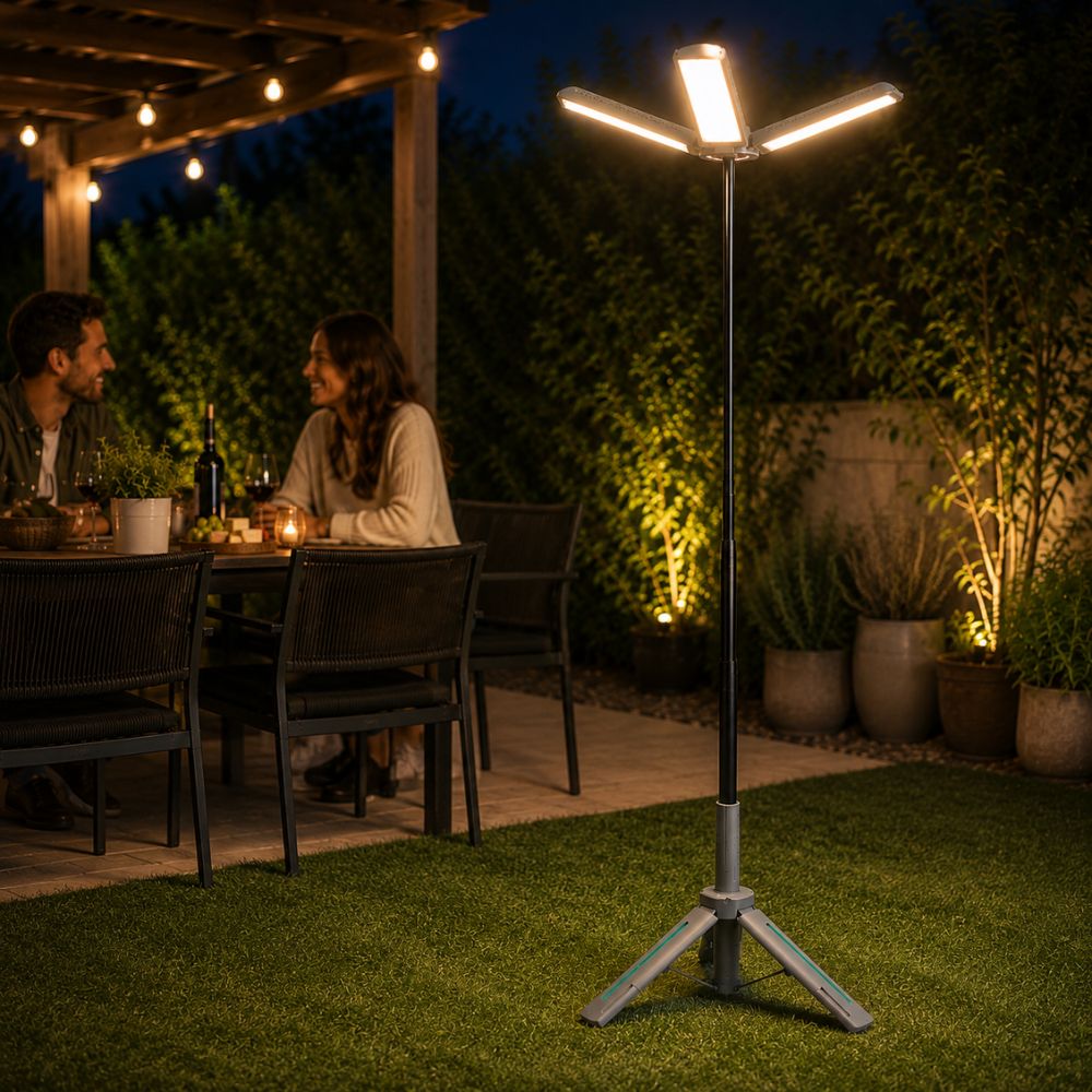 LumiSpot – Lampe Extensible pour Extérieur