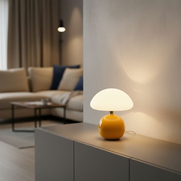 Lampe de table Mushroom Color