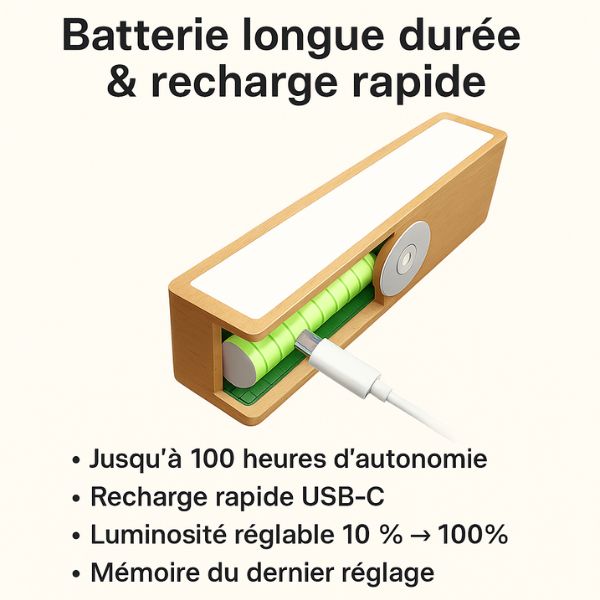 Lampe murale Bois Rotative – Nordic Wood