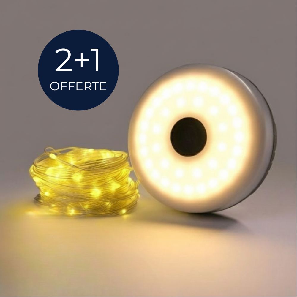 Lumo – La guirlande outdoor enroulable tout-en-un