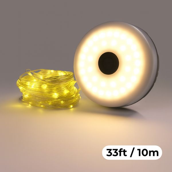 Guirlande lumineuse enroulable étanche