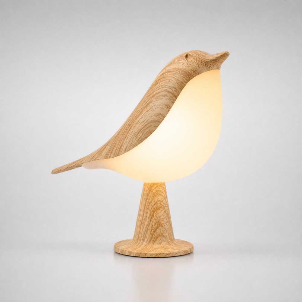 Lampe de chevet oiseau LED